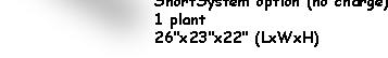 Mother/Closet System with ShortSystem option